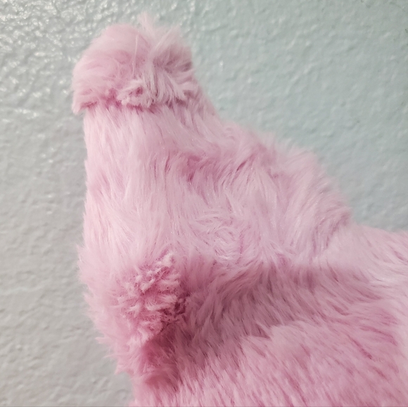 Sanrio Kuromi Faux Fur Plushie with Baku. Rare from Japan In very good condition - Picture 3 of 16